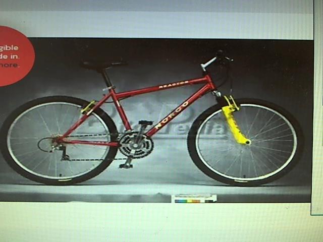 Norco mountain bike rouge