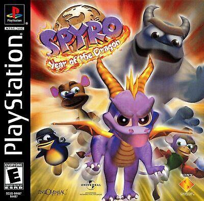 Spyro the dragon game of the year ps1