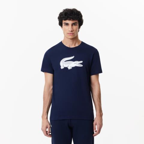 T shirt lacoste navy blue neuf taille4/m