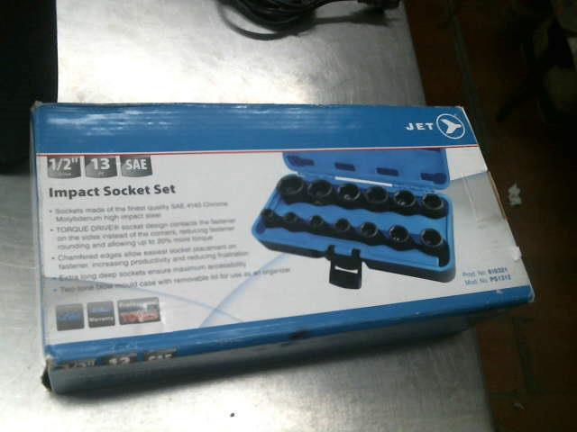 Impact socket set