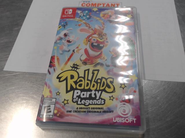 Rabbids party of legends switch