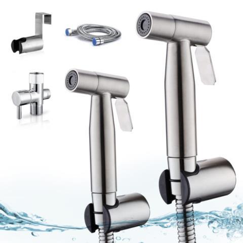 Hand held bidet sprayer set