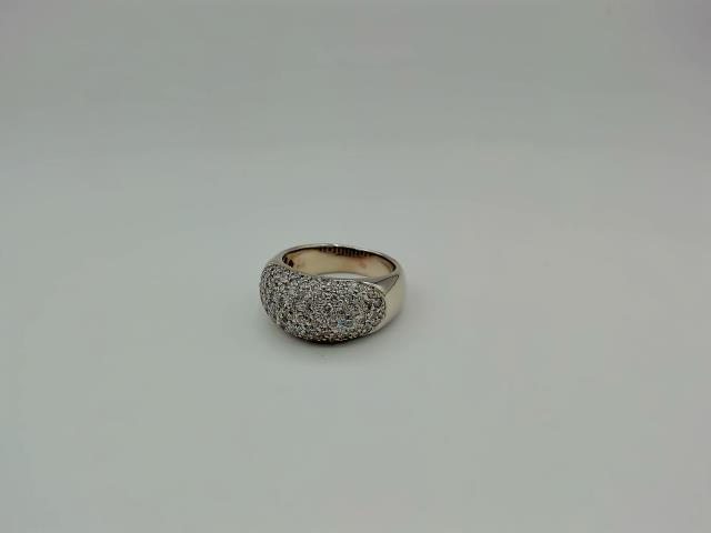 BAGUE AVEC DIAMANTS EN OR 18KT