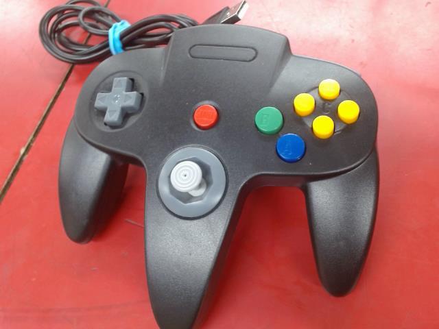 Manette n64 noir usb