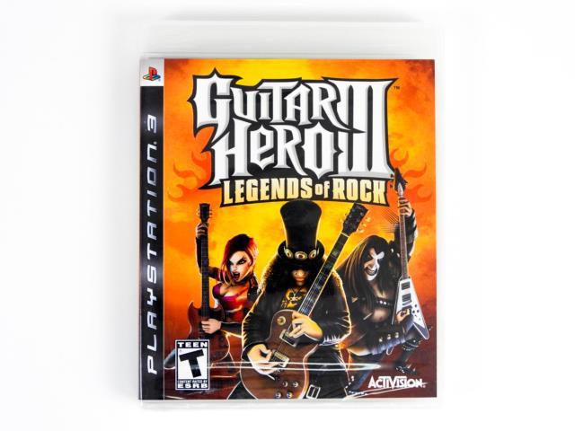 Guitar hero 3 legends of rock