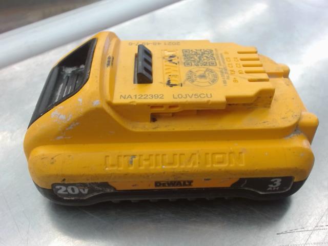 Batterie dewalt 20v 3ah