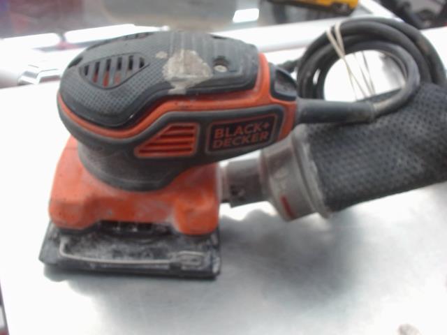 Ponceuse black&decker filaire