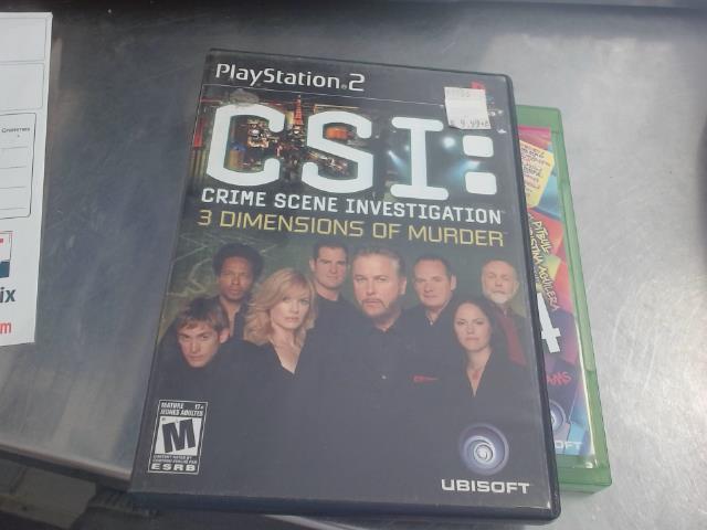 Csi: 3 dimensions of murder