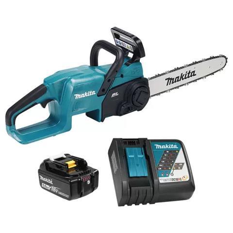 14-inch chainsaw + 5.0ah batt + charger