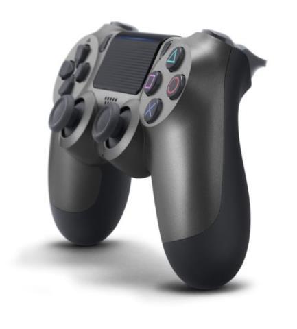 Replique de manette ps4 gris foncer