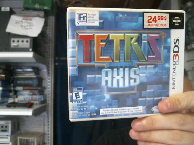 Tetris axis