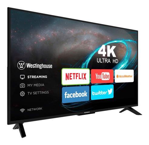 Tv 4k smart avec telecommande