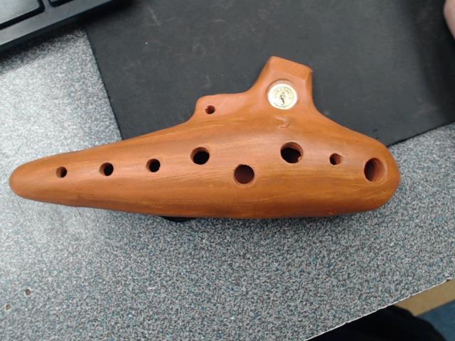 Ocarina en bois fait main