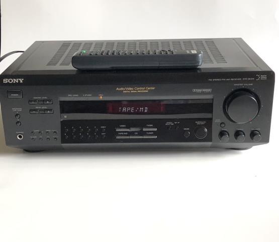 Sony fm stereo/fm-am receiver