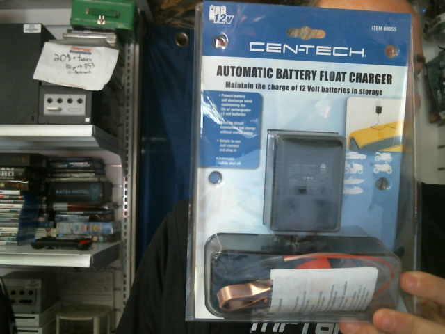 Automatic battery float charger