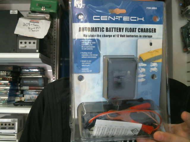 Automatic battery float charger