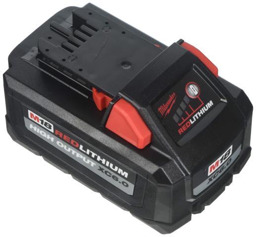 Batterie 6.0ah milwaukee m18 xc6.0