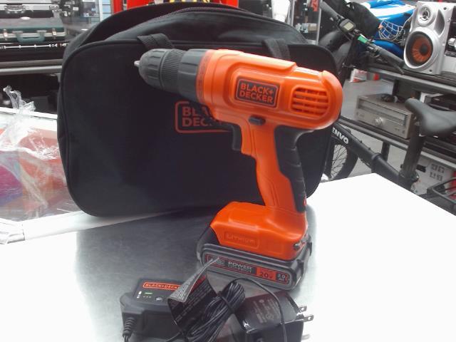 Trio black and decker chargeur et batt