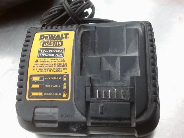 Chargeur a batterie 12v/20v max lithium