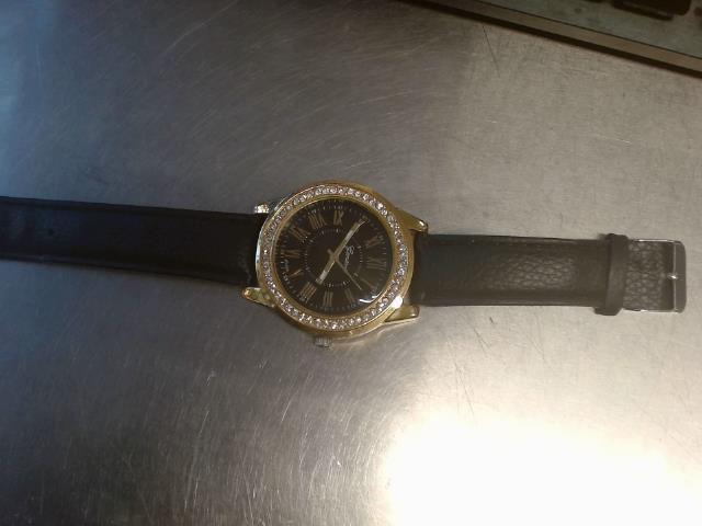 Montre cheap geneva black and gold