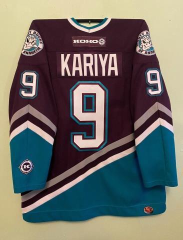 Chandail d'hockey mighty duck kariya 25a