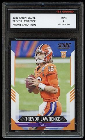 2021 panini rookie card trevor lawrence