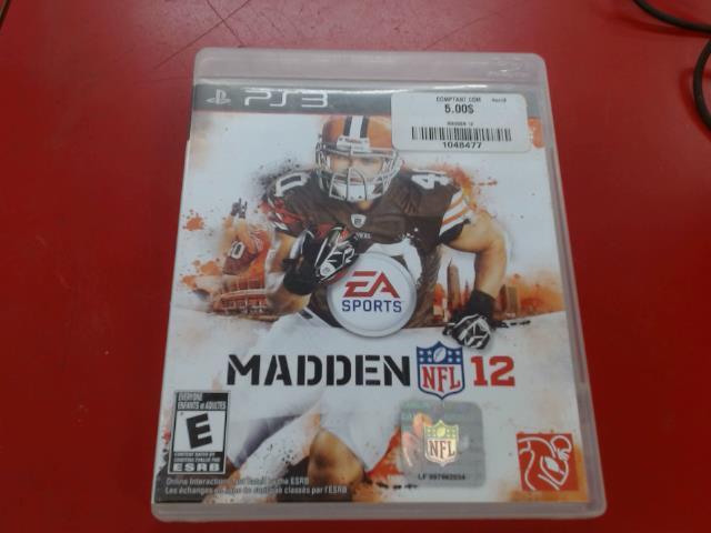 Madden nfl 12