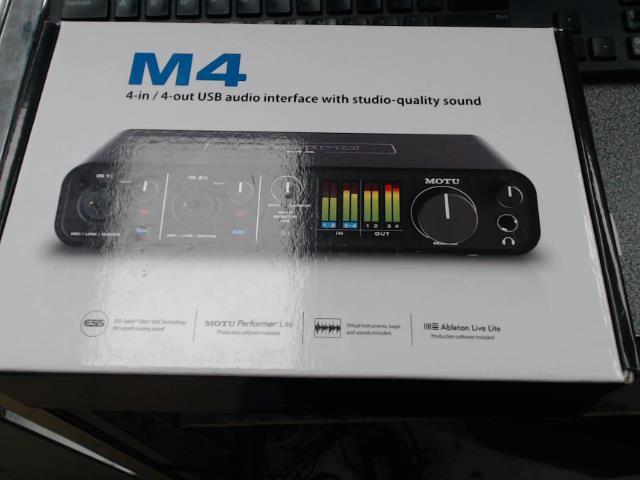 Audio interface 4 in /4 out audio interf