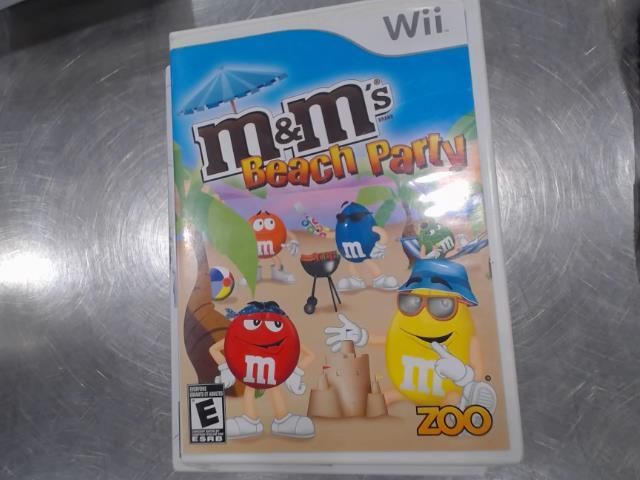 M&m's beach party