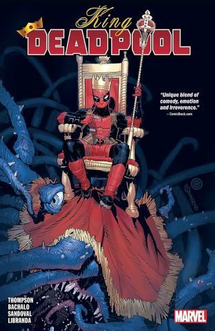 Marvel king deadpool comic