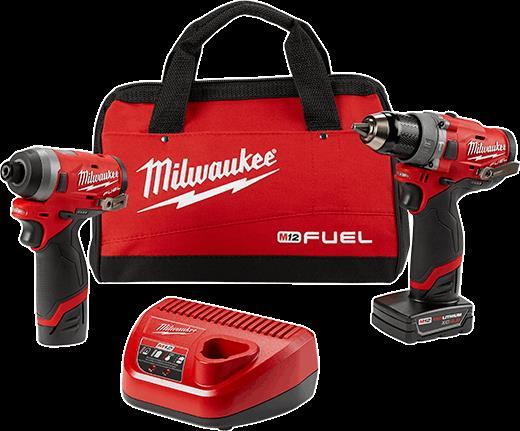 Sac milwaukee 2 drill un chargeur booste