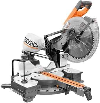 Scie a onglet ridgid electrique