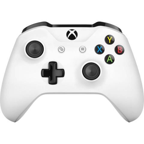 Manette de xbox one blanche avec battero