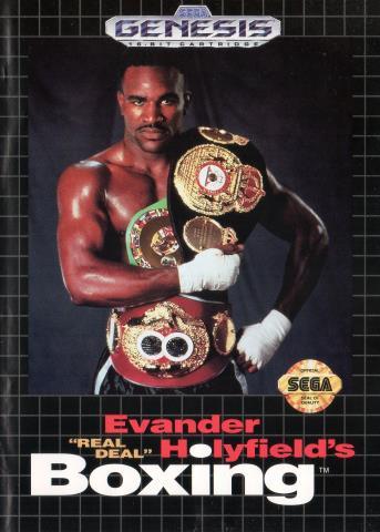 Evander holyfield's boxing sega genesis