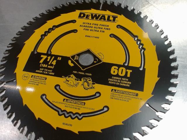 Blade dewalt 7 1/4 new