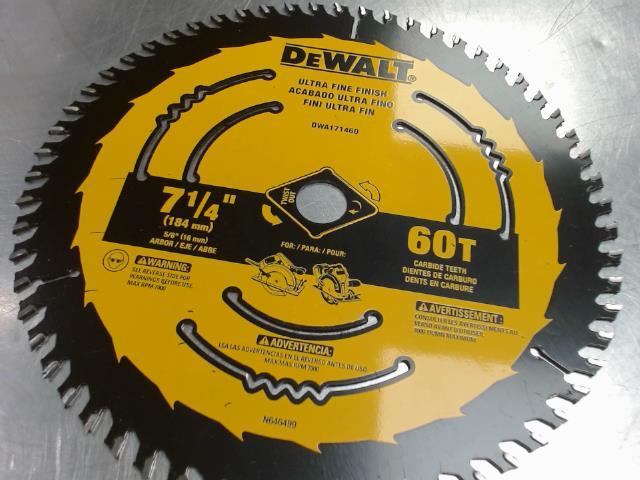 Blade dewalt 7 1/4 new