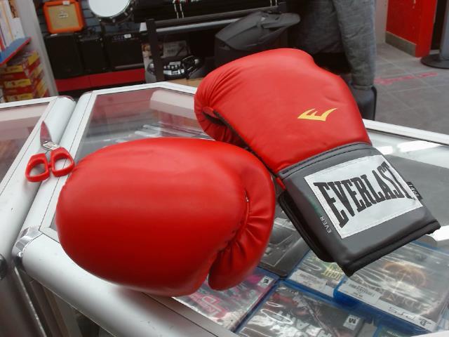 Pair geants boxe rouge 14 onz