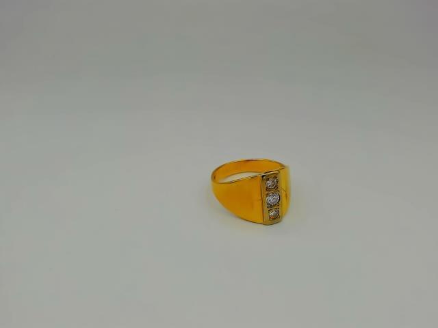 BAGUE EN OR 10KT DIAM 