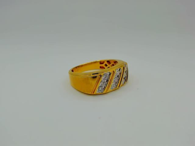 BAGUE EN OR 10KT DIAM 