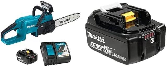 Cordless chainsaw makita 18v