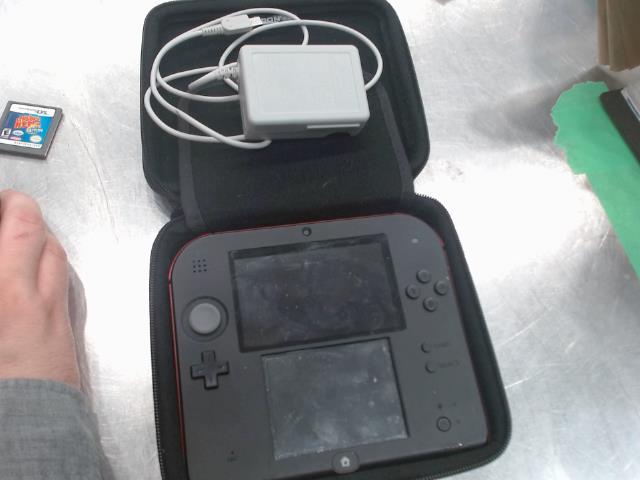 Console 2ds rouge + chg