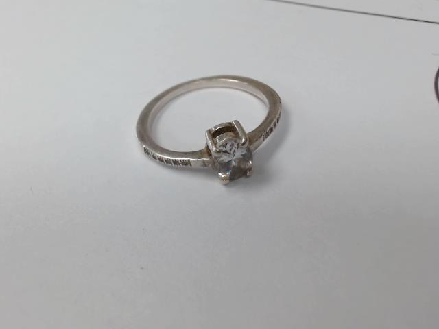 Bague argent 1.9g pierre