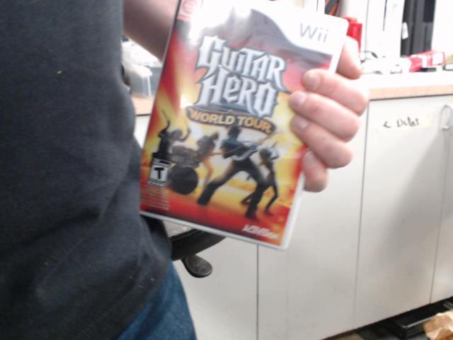 Guitar hero world tour