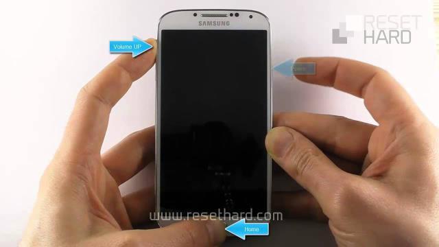 Cell samsung s4 blanc reset