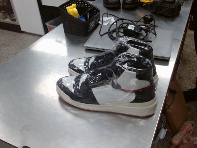 Sneakers mid sl black white red