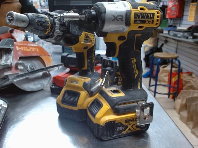 Drill dewalt impact av batterie