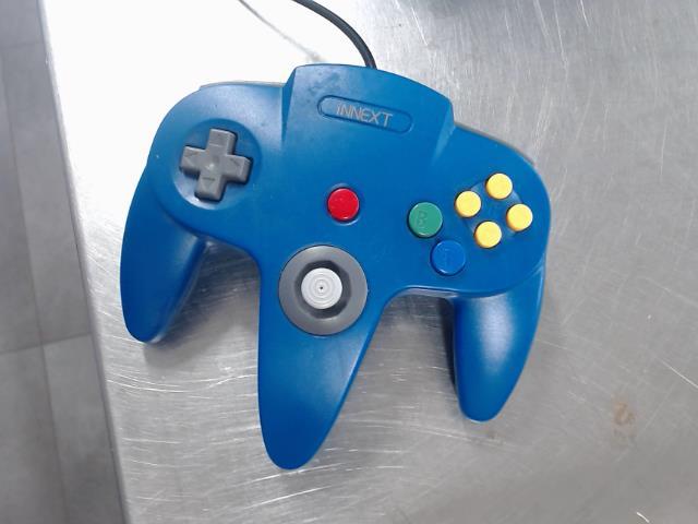 Manette  usb nintendo 64  bleu