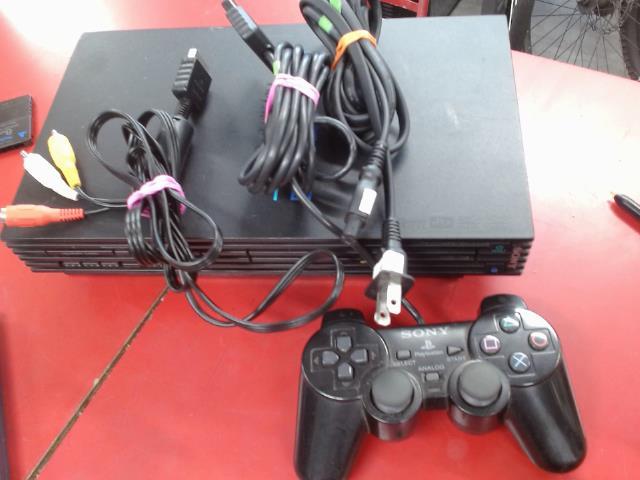 Console ps2 fat+manette+fils