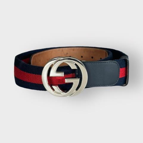 Guccibelt navy red gg bucle +bo/fcature