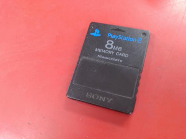 Carte memoire ps2 noire 8mb